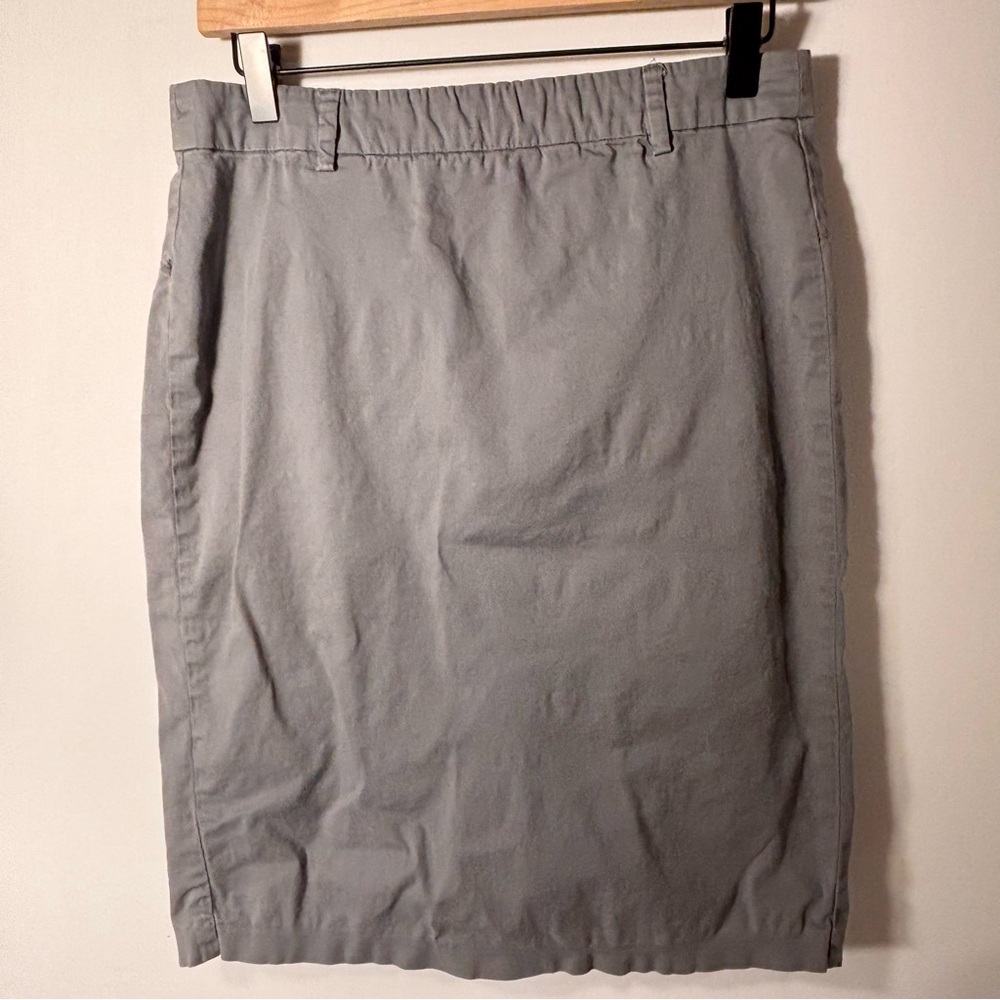 United Colors Of Benetton Gray Pencil Skirt